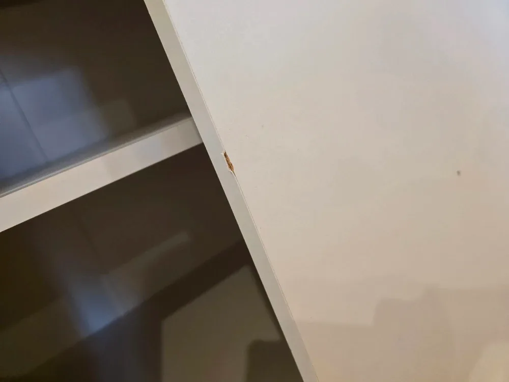 White Wooden shelf/ organizer/ cabinet image indicator(8)