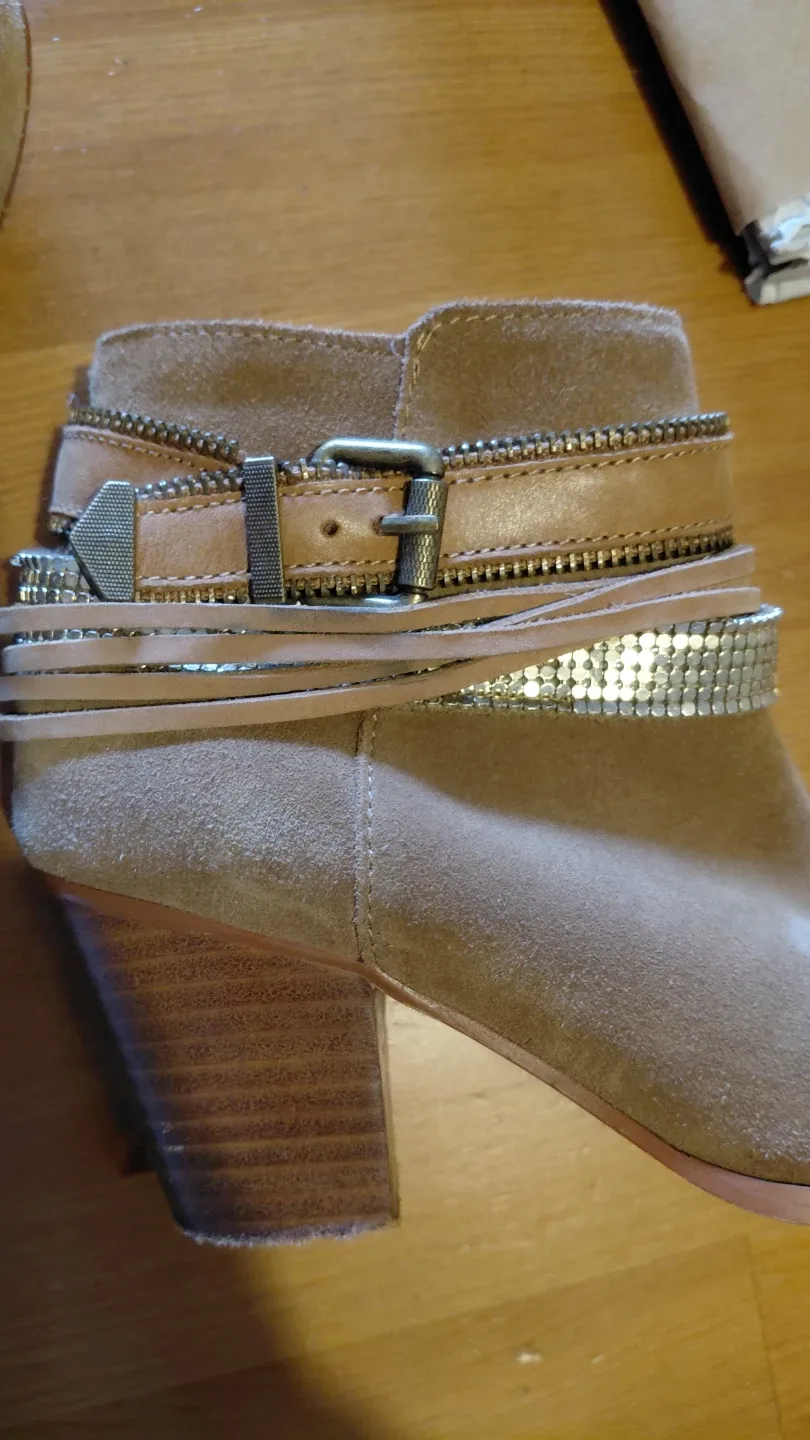 Brown Suede Ankle Boots image indicator(3)