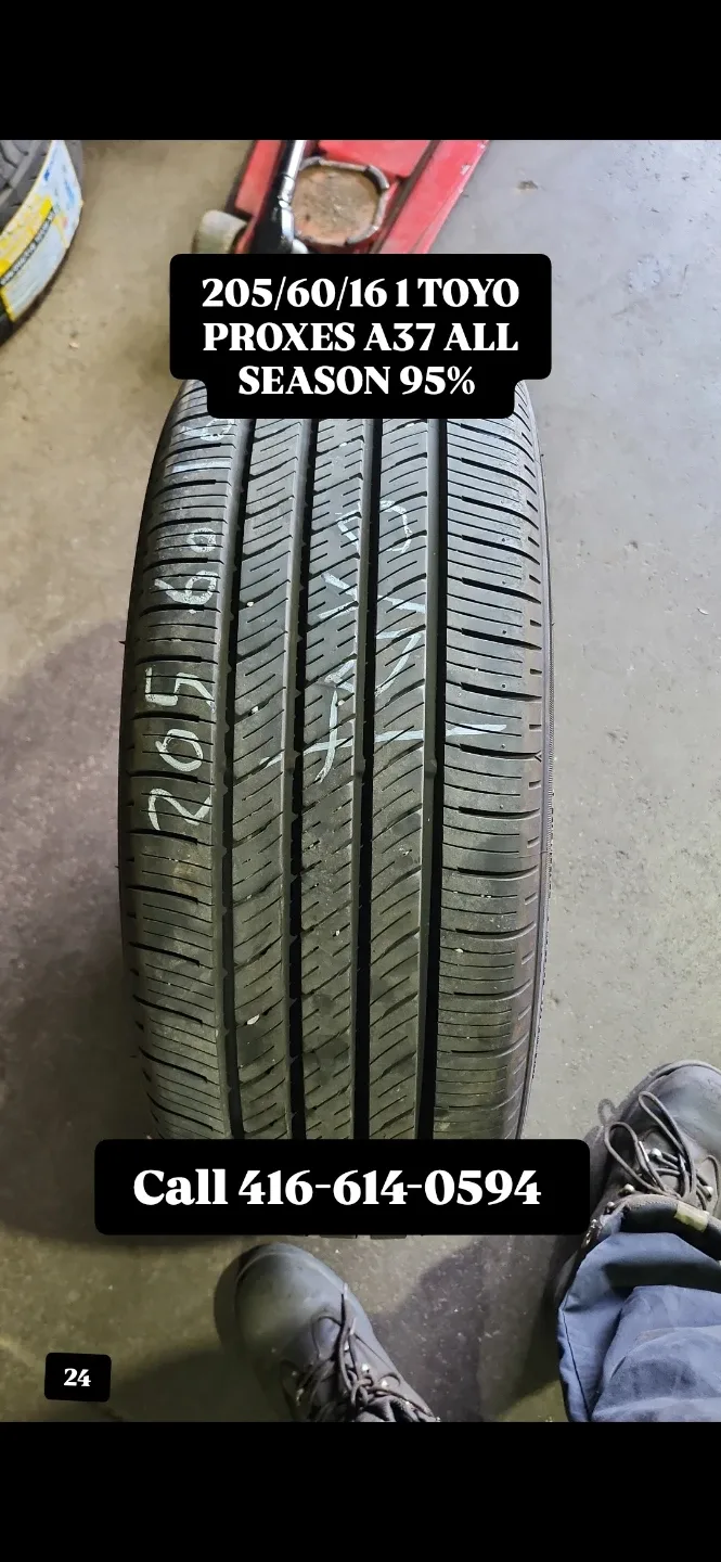 205/60/16 Toyo Proxes A37 All Season Tire - 95% thumbnail