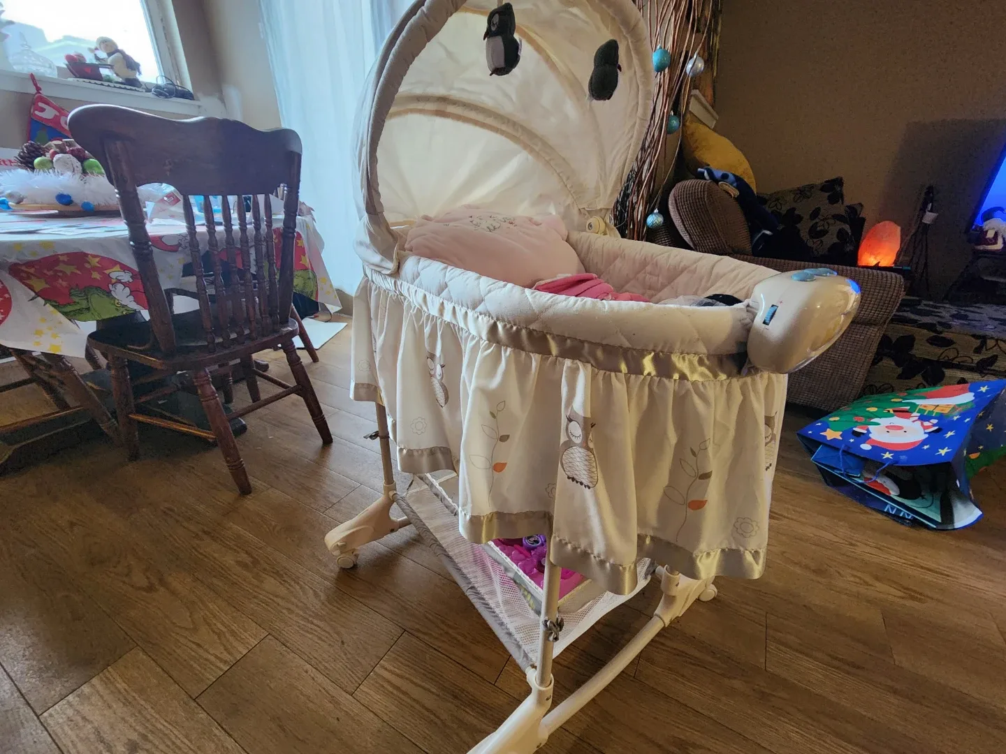 Lily Baby I Love You Bassinet