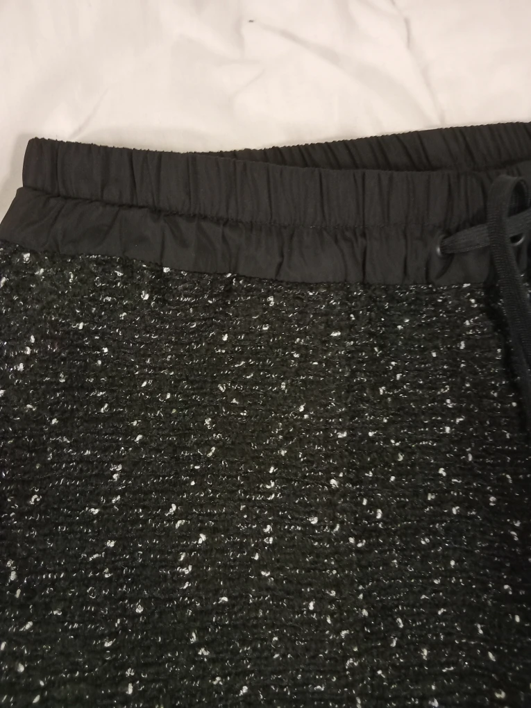 Zara Black Knit Pants - Size M - photo 3