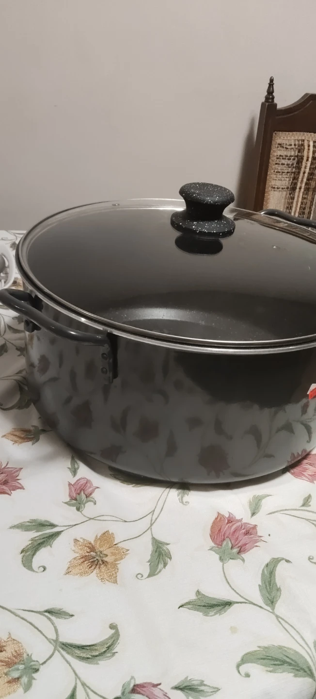 Large Stock Pot with Lid - photo 2