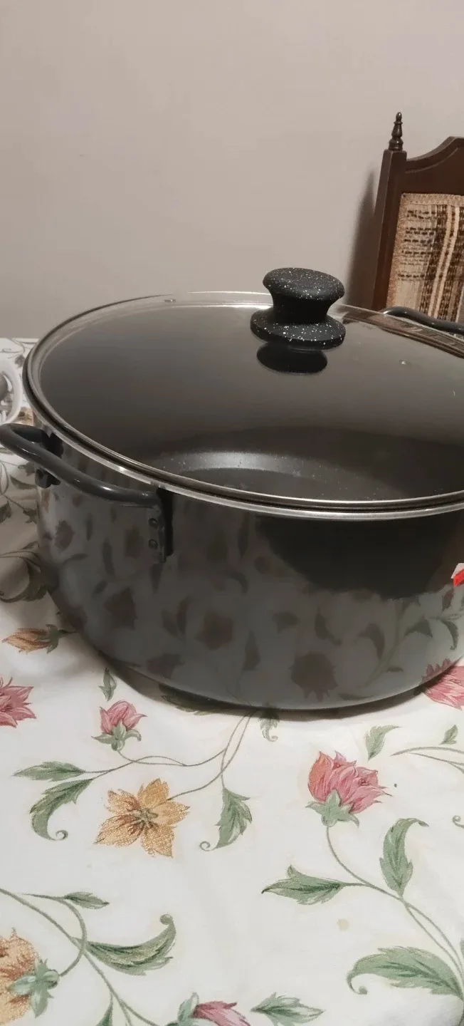 Large Stock Pot with Lid image indicator(2)