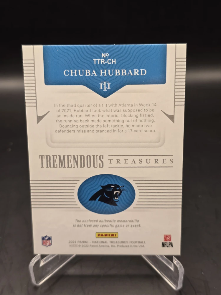 Chuba Hubbard Carolina Panthers Lot Of 3 Cards - photo 5