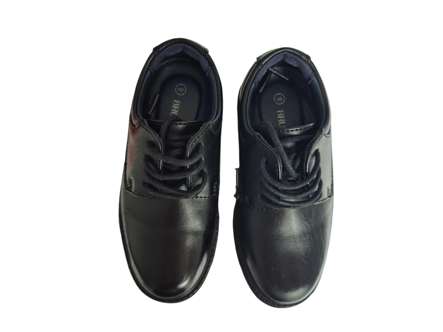 Bruno Marc Black Dress Shoes - Size 9 - photo 2