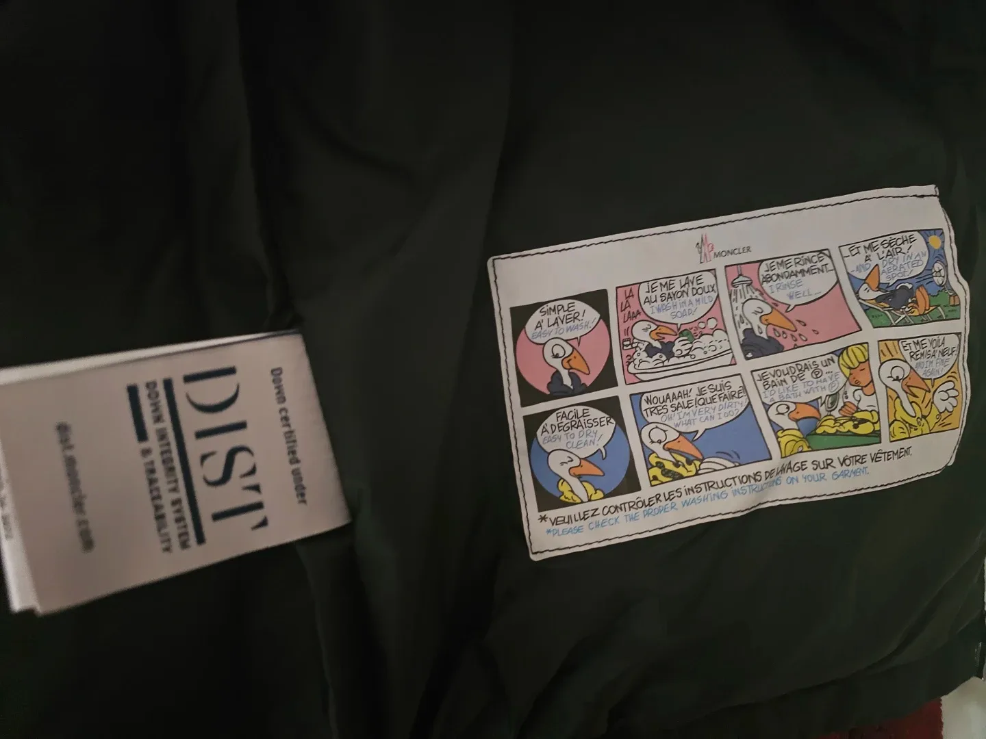 Moncler Black Padded Vest, Size M image indicator(3)