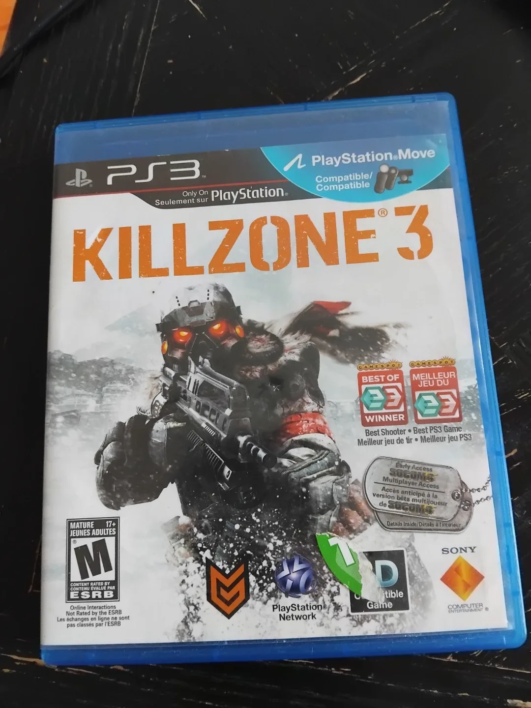 Killzone 3 for PlayStation 3 (PS3) thumbnail