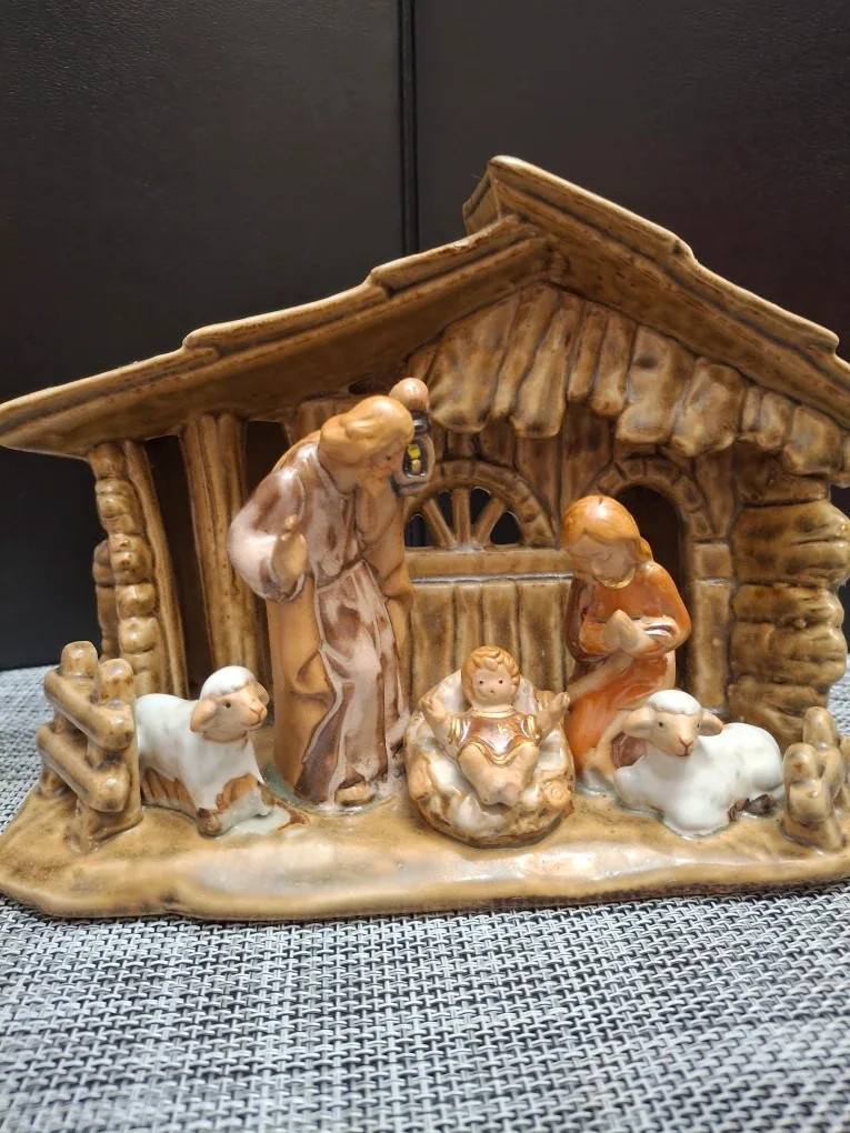 Nativity Ceramic Scene Figurine image indicator(4)