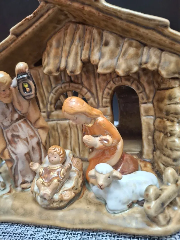 Nativity Ceramic Scene Figurine image indicator(5)
