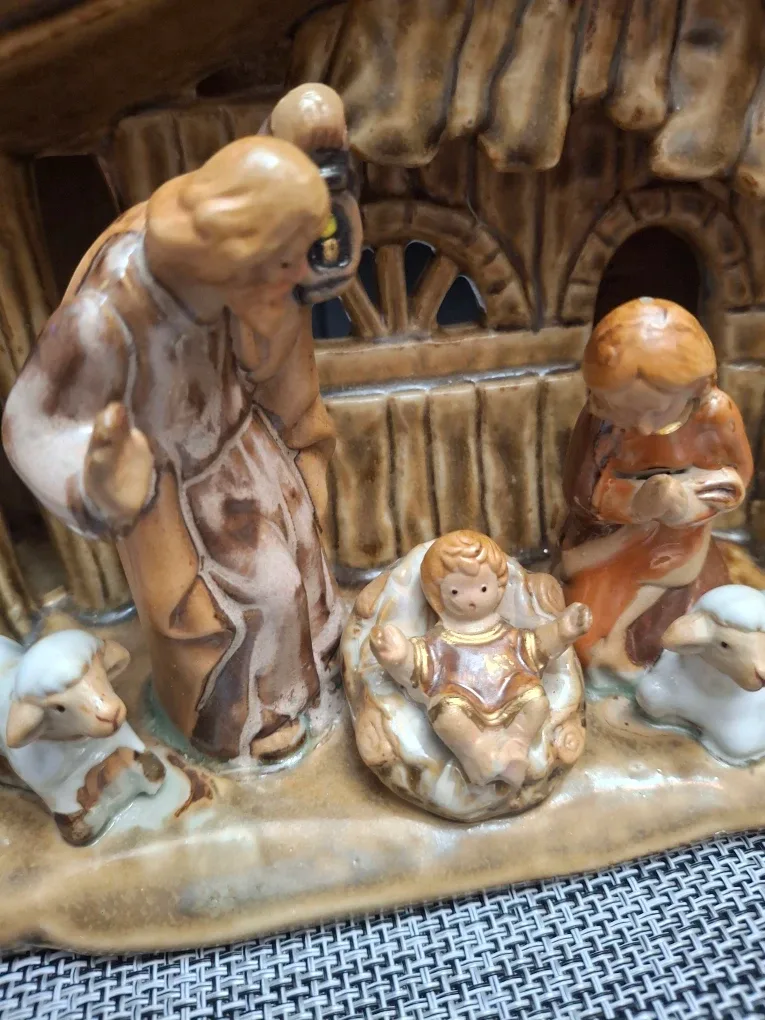 Nativity Ceramic Scene Figurine image indicator(7)