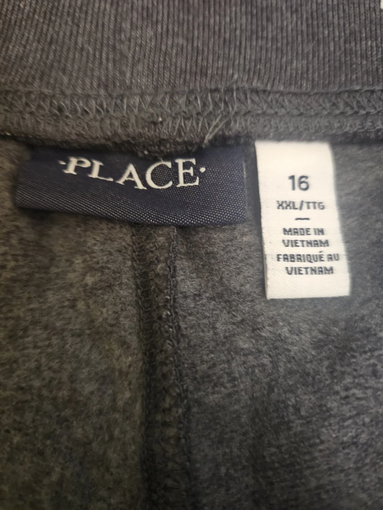 The Children's Place Grey Joggers - Size 16 (XXL) - photo 2