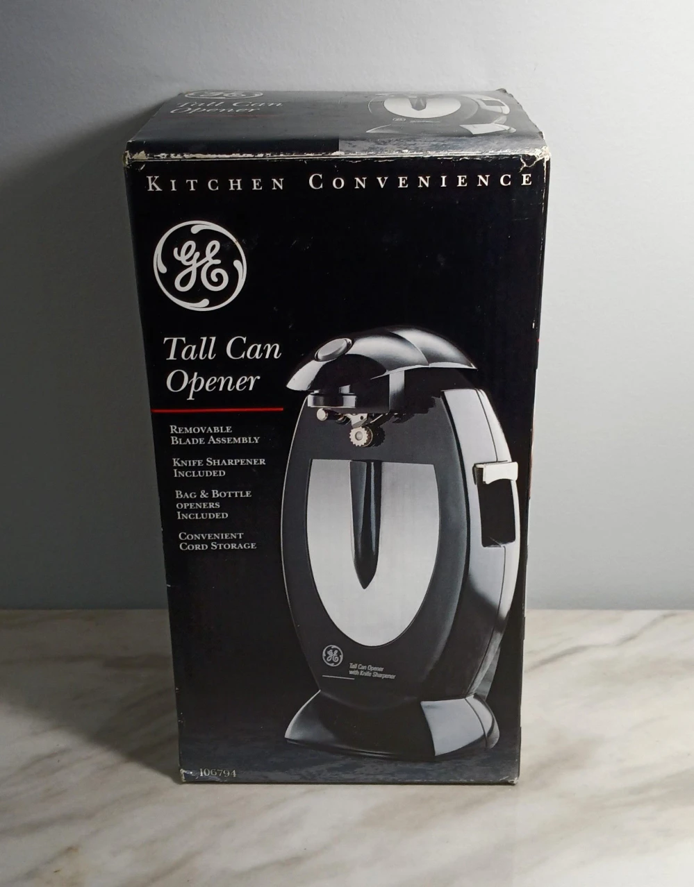 Vintage General Electric Tall Can Opener (Brand New)