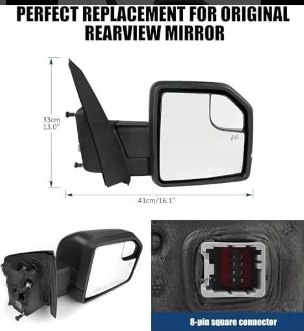 Ford F150 Rearview Mirror (2015-2020) image indicator(4)