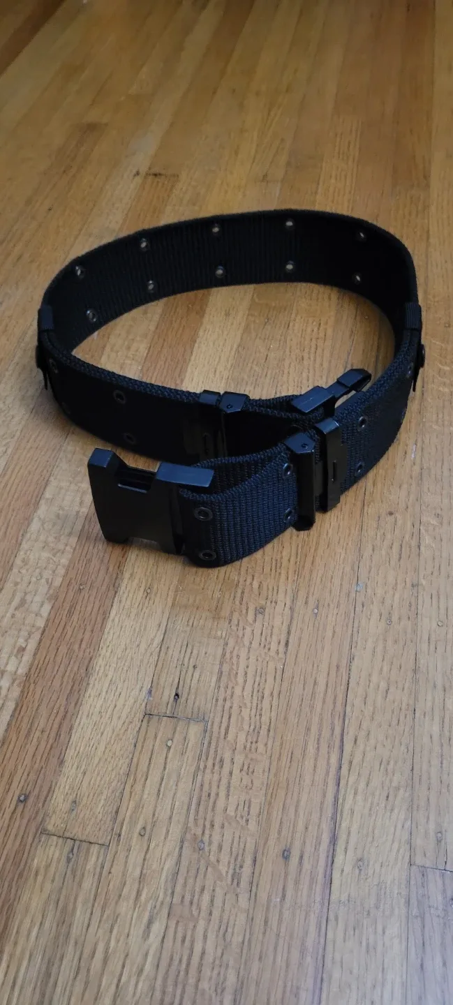 RavenX Black Tactical Belt image indicator(4)