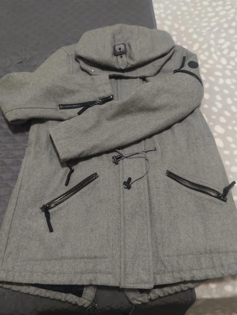 Calvin Klein Gray Hooded Jacket - photo 5