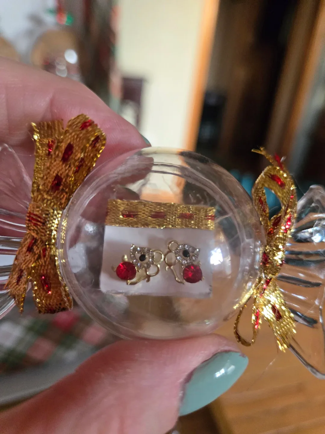 Handmade Christmas Ornament Earrings and necklaces image indicator(4)