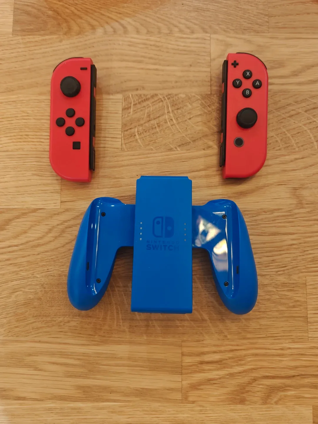 Nintendo Switch Mario Edition with 2 Extra Controllers & 1 game image indicator(7)