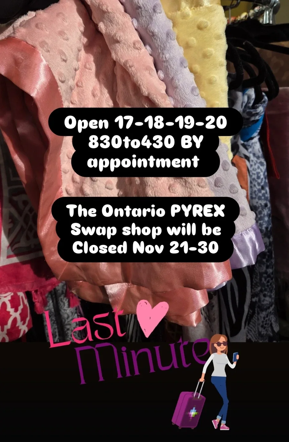 Storage space clear out push week