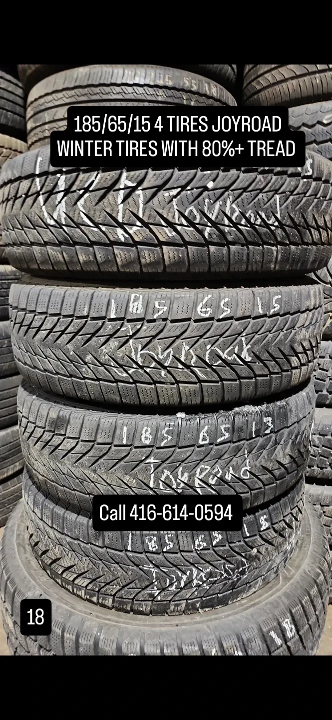 Joyroad 185/65/15 Winter Tires - Set of 4 thumbnail