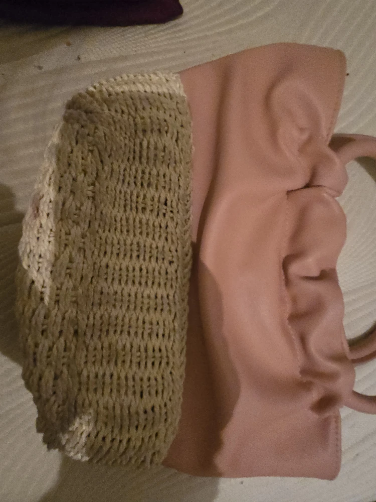 Orange   tan color a new day crocket detailed bag - photo 2