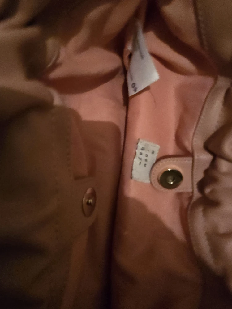 Orange   tan color a new day crocket detailed bag - photo 3