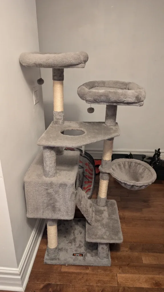Cat Tree/Condo - Grey