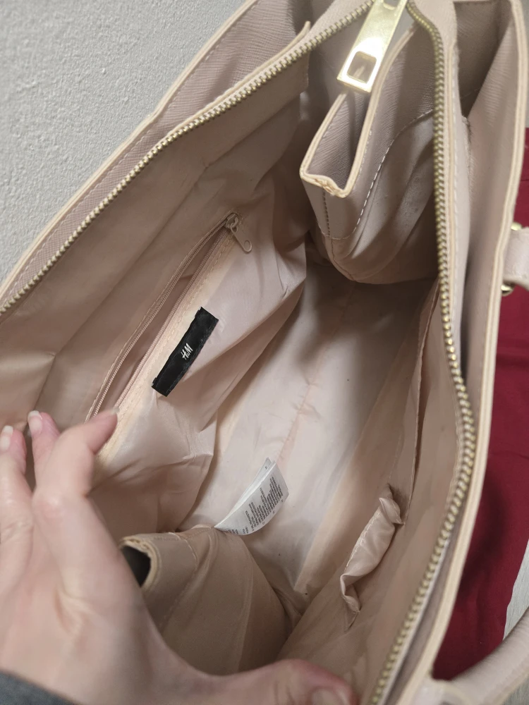 H&M Blush Pink Tote Bag - photo 2