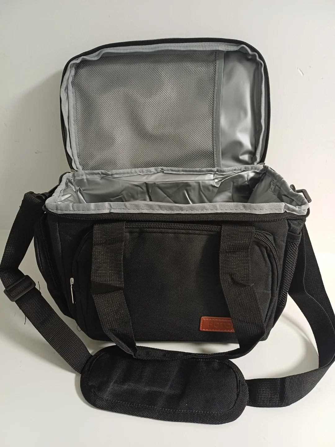 Hotor Black Insulated Lunch Bag image indicator(5)