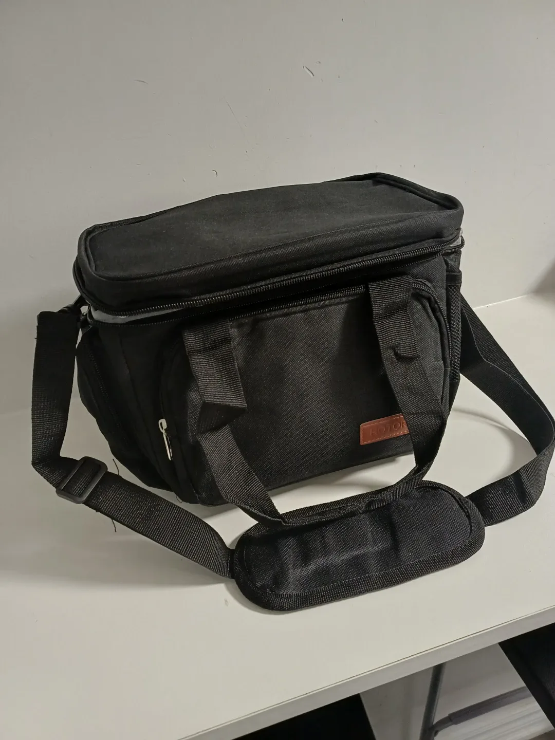 Hotor Black Insulated Lunch Bag image indicator(9)