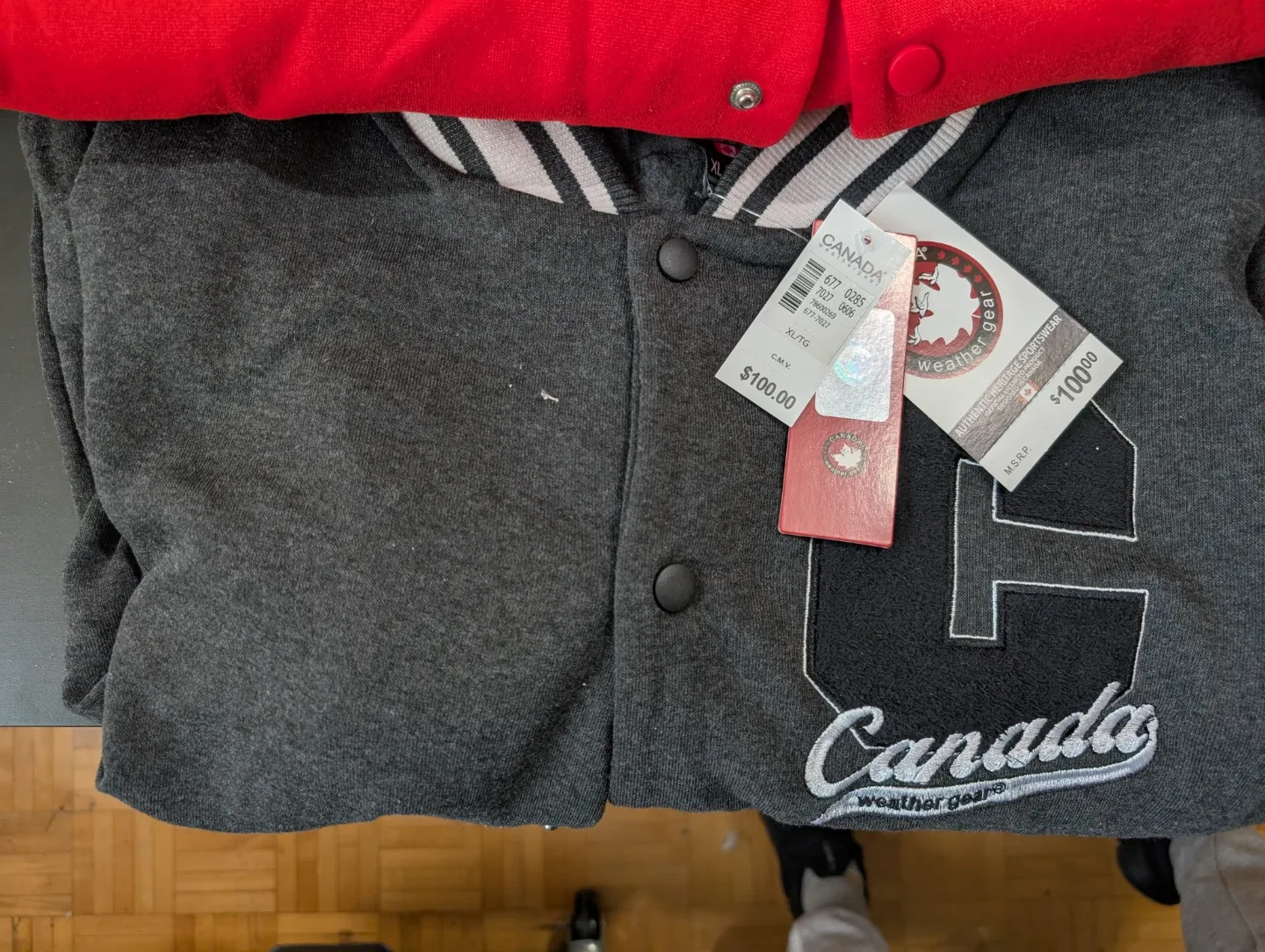 Canada Weathergear  Varsity Jackets (4) Brand NEW image indicator(3)
