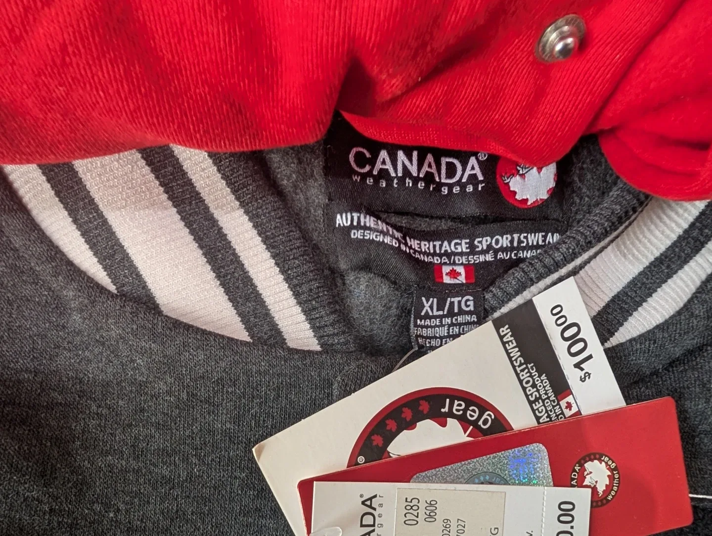 Canada Weathergear  Varsity Jackets (4) Brand NEW image indicator(4)