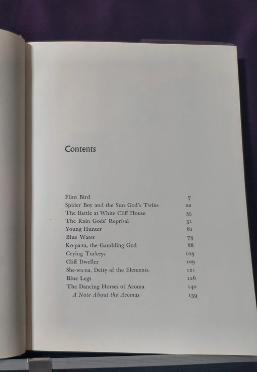 The Dancing Horses of Acoma, Hardback, Vintage 1963 - photo 4
