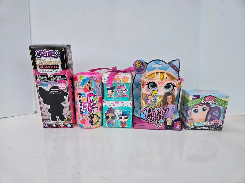 5 brand new kids girls christmas gift toy lot image indicator(2)