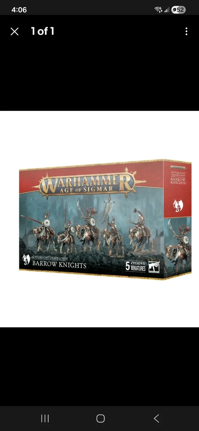 Warhammer Age of Sigmar: Soulblight Gravelords - Barrow Knights