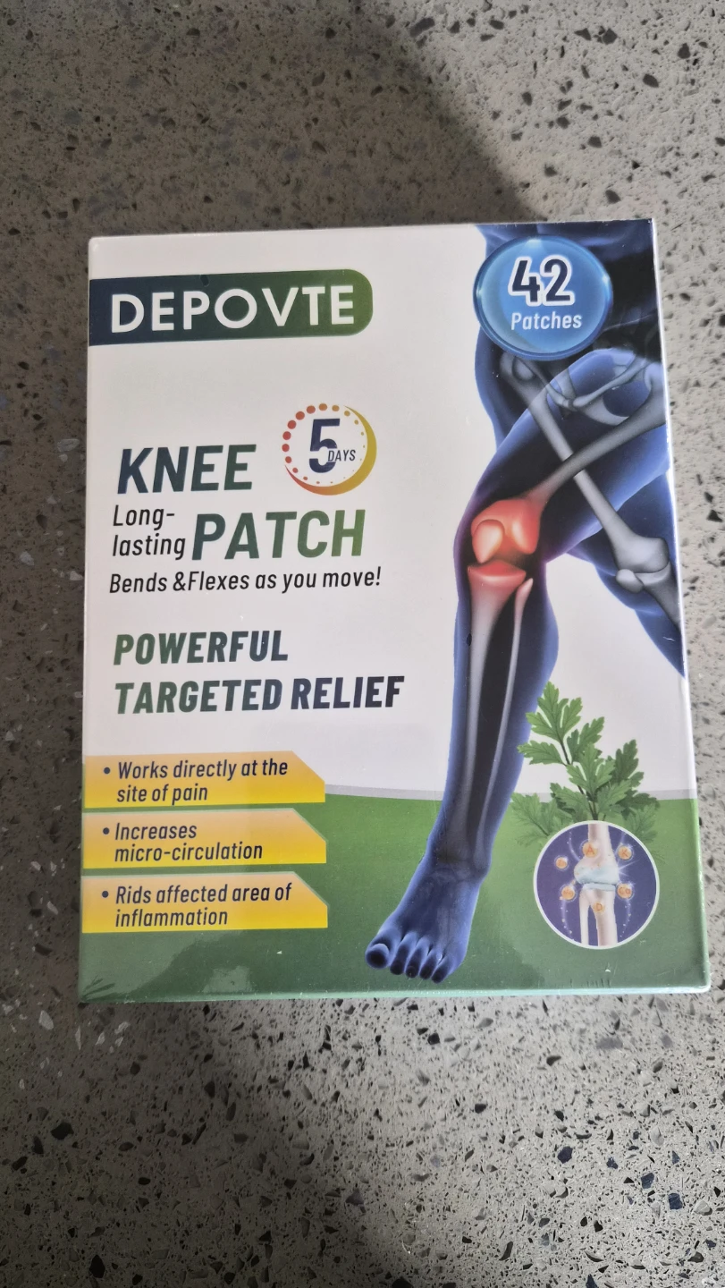 DEPOVTE Knee Patches, 42pcs, Knee Relief