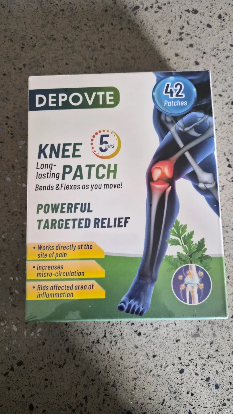 DEPOVTE Knee Patches, 42pcs, Knee Relief
