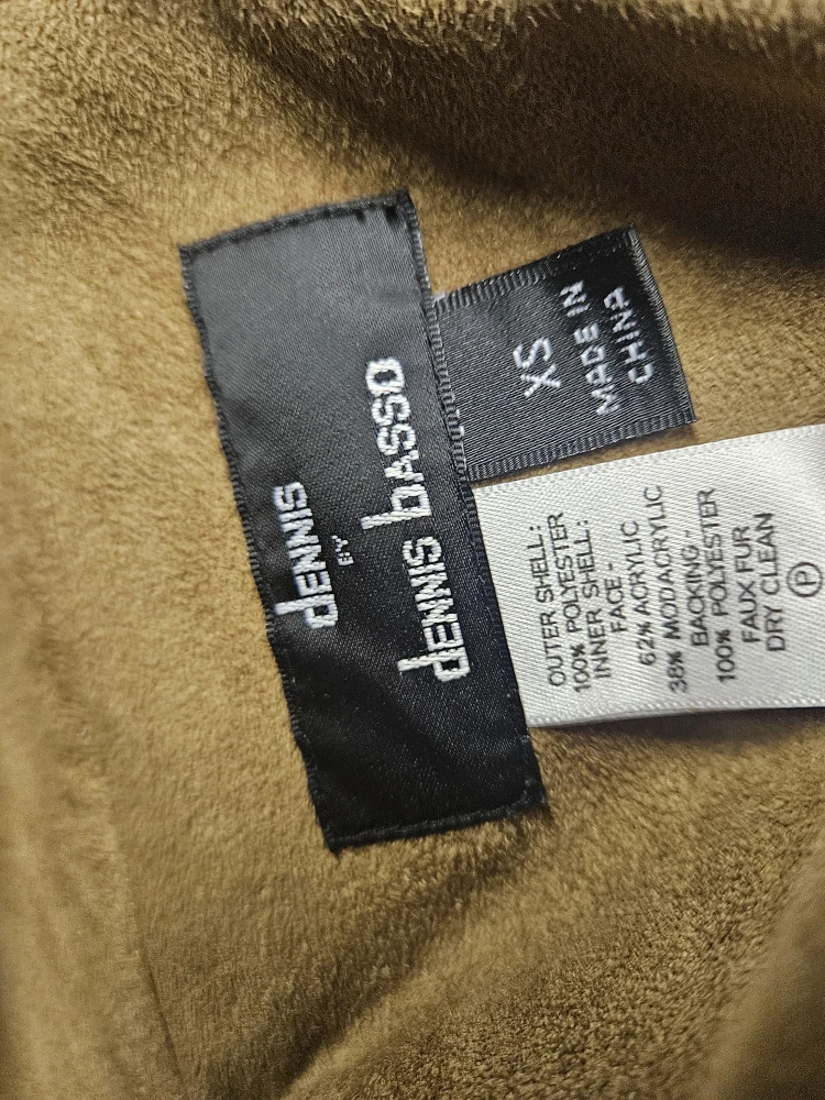 Dennis Basso Faux Fur Coat - Size XS - photo 2