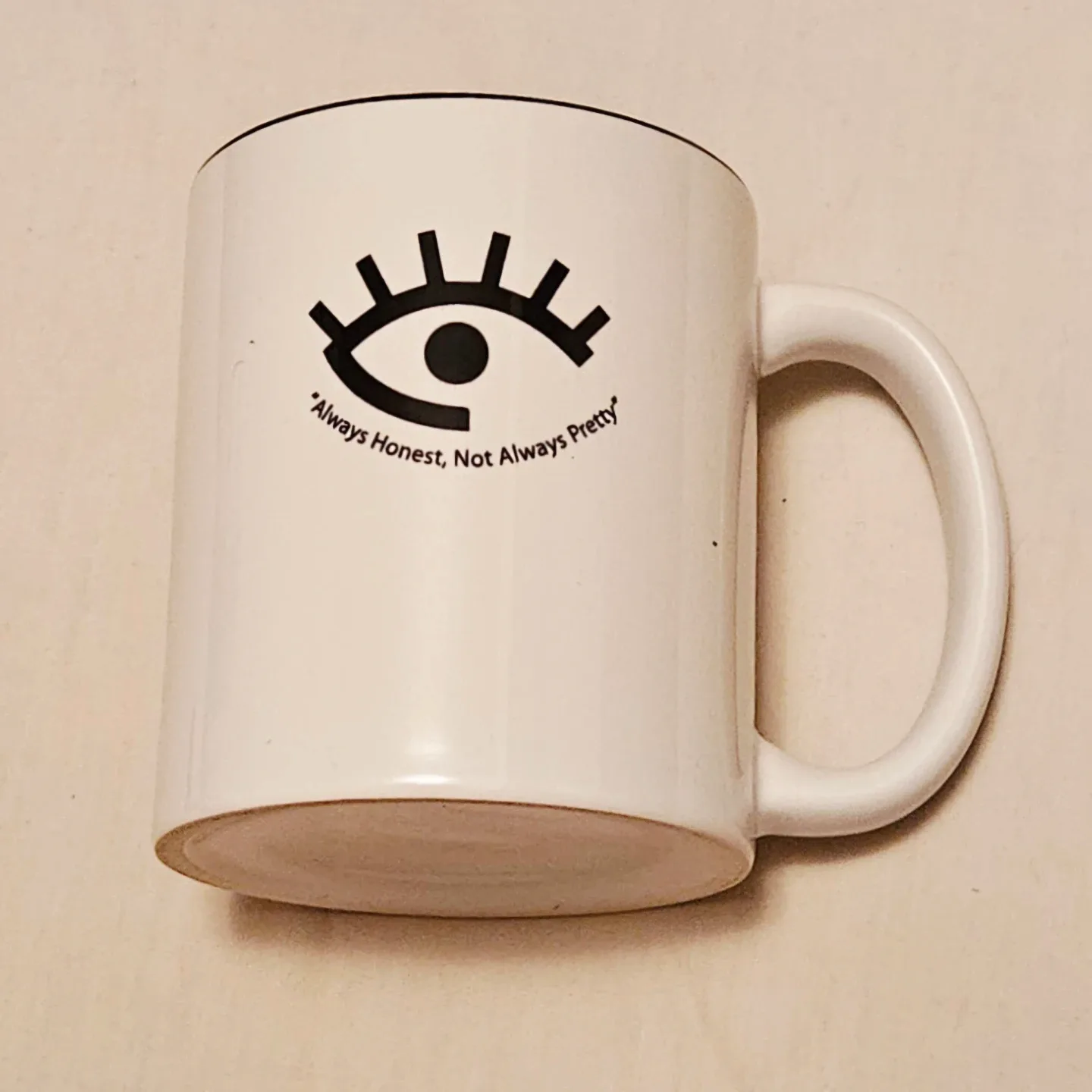 Always Honest, Not Always Pretty Mug ☕️ #freecycle image indicator(3)