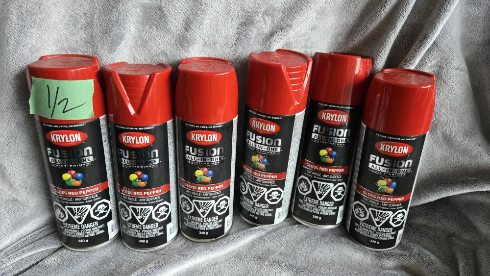 Krylon Fusion All-In-One Gloss Red Spray Paint