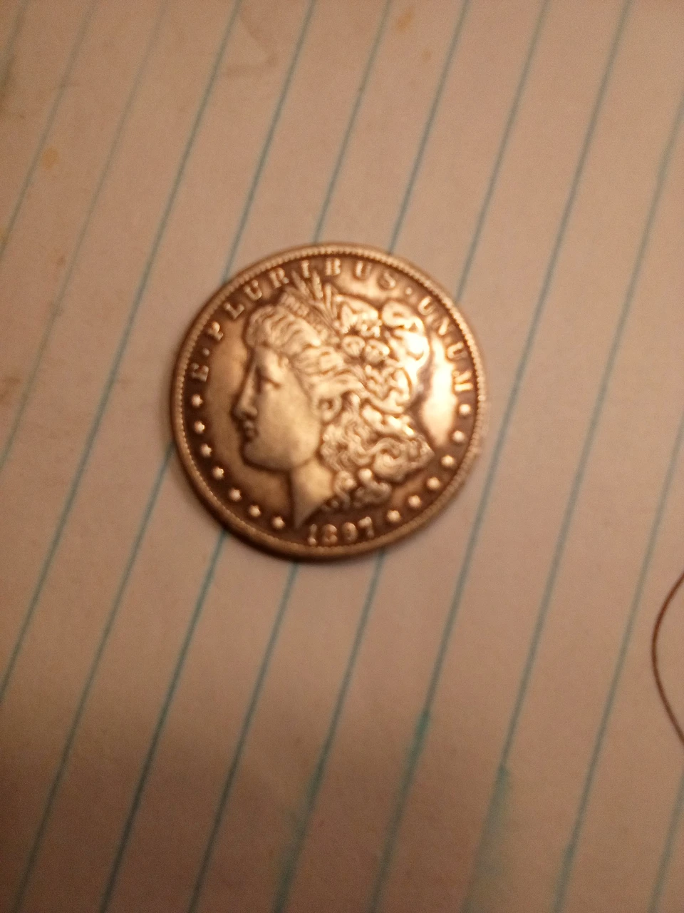1897 Morgan Silver Dollar - photo 4
