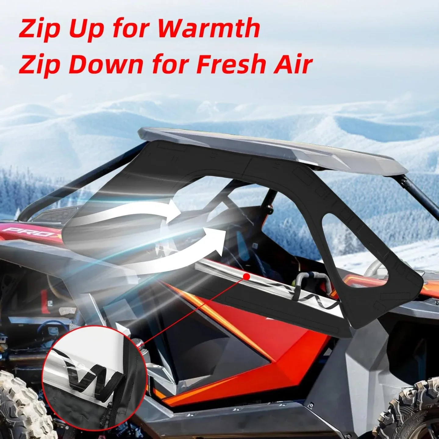 PRO XP Doors for Polaris BNIB image indicator(7)