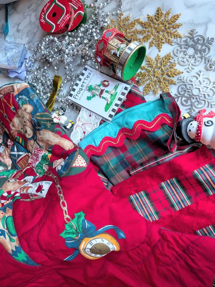Assorted Christmas decor, ornaments, vintage,  Gift Boxes & Wrap