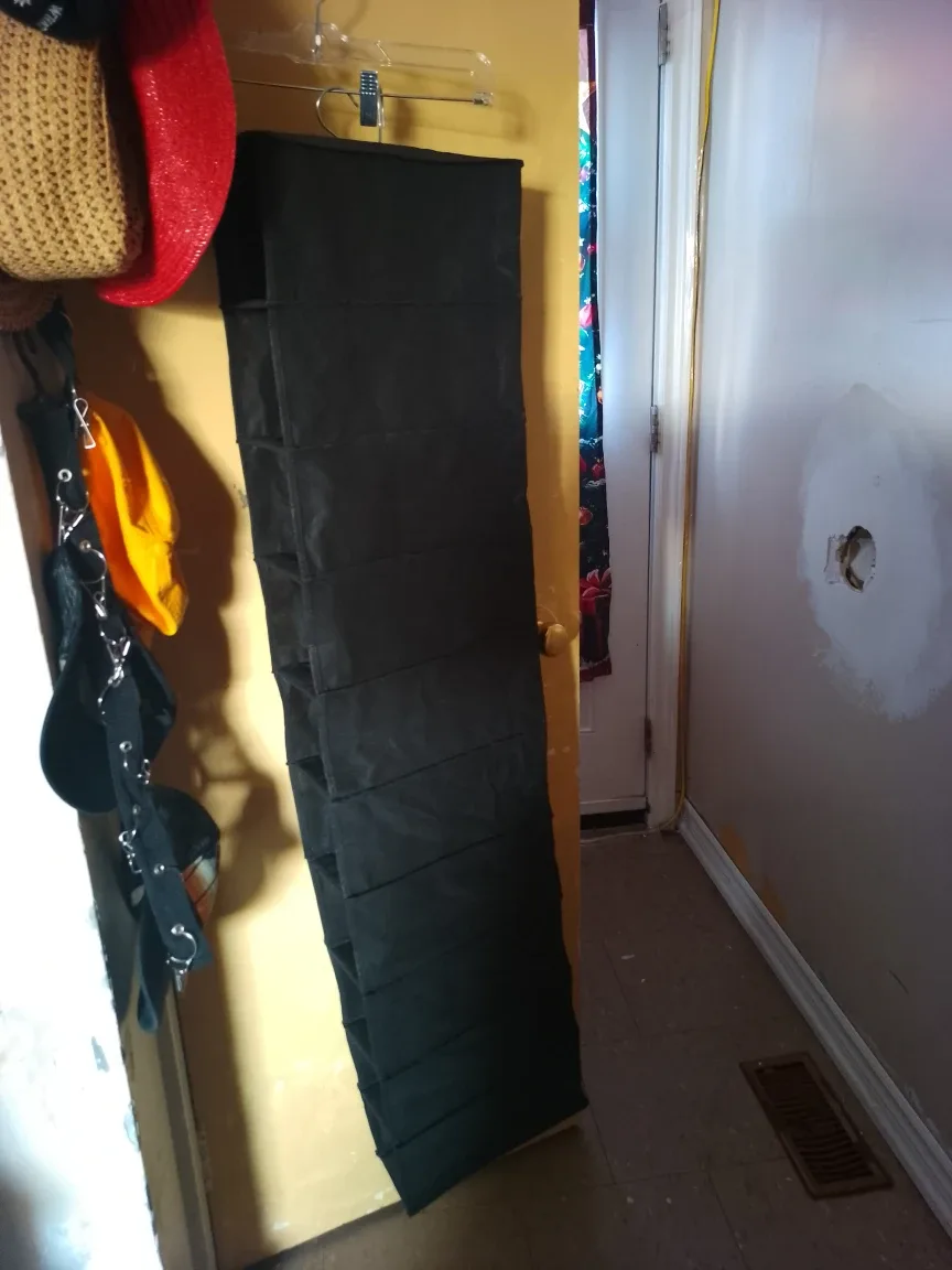 Hanging Closet Organizer - Black image indicator(2)