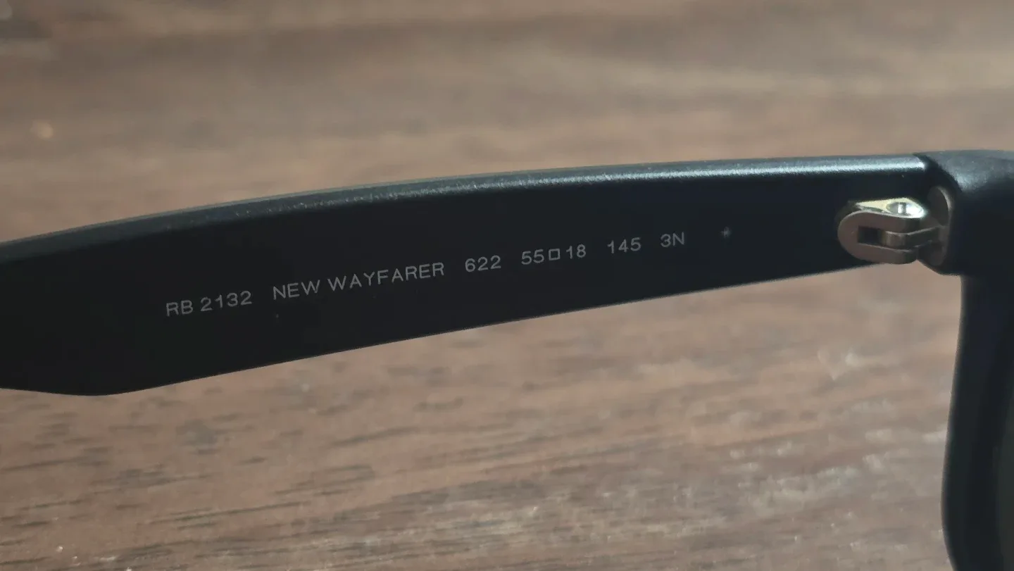 🥕   Ray-Ban RB2132 New Wayfarer Sunglasses image indicator(3)