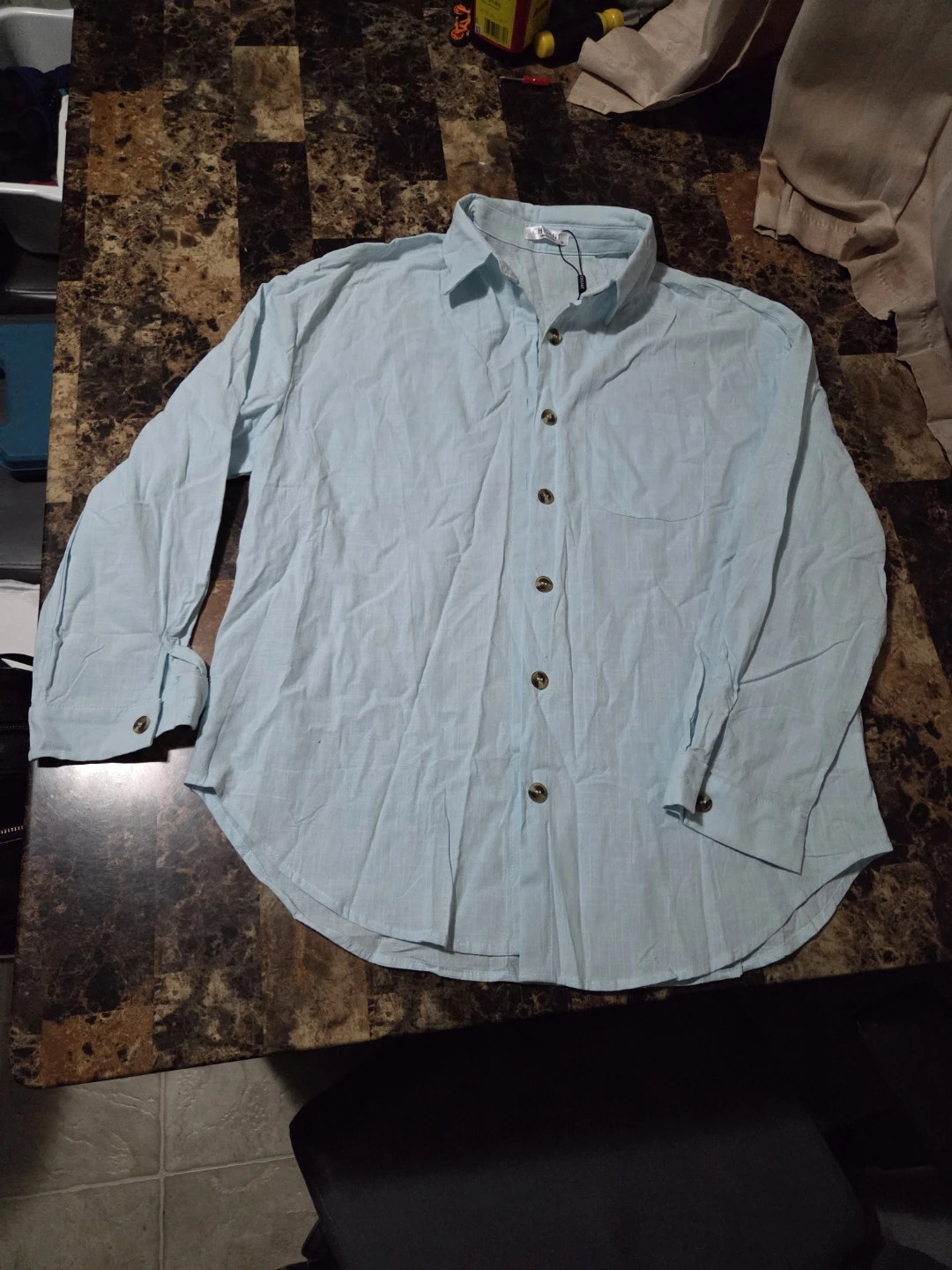 Brand New Mens Casual Long Sleeve Buttons Shirts