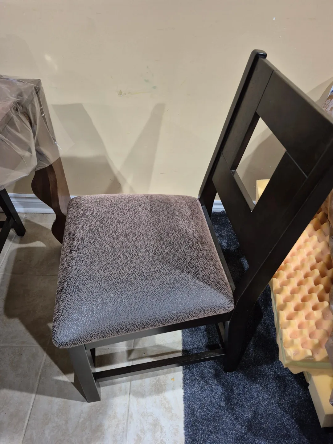 Dining Table with Chairs - Dark Wood image indicator(8)