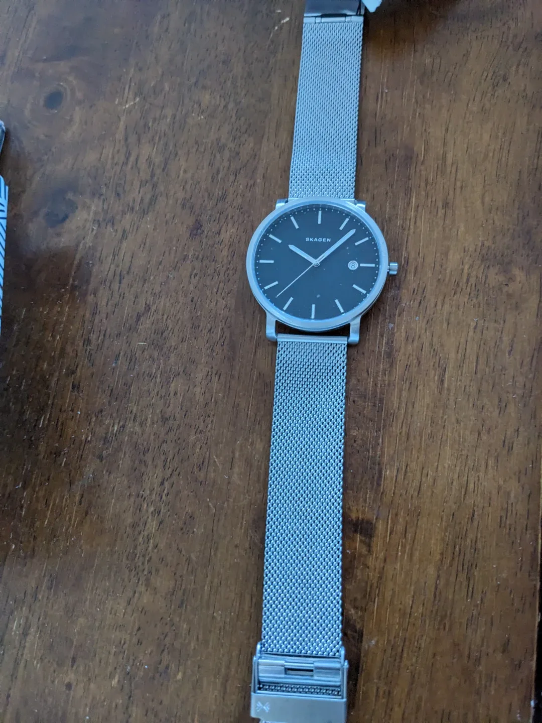 Skagen Watch with Silver Mesh Band image indicator(2)