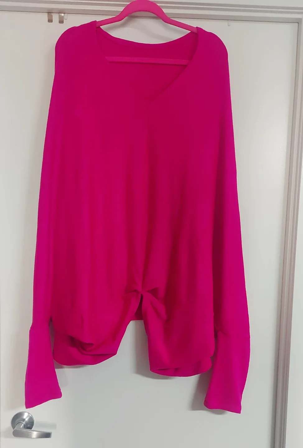 Teyxo Pink Acrylic Top - Size XXL thumbnail