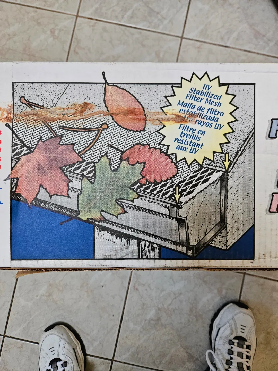 Amerimax 3' Snap-In Gutter Filter image indicator(5)