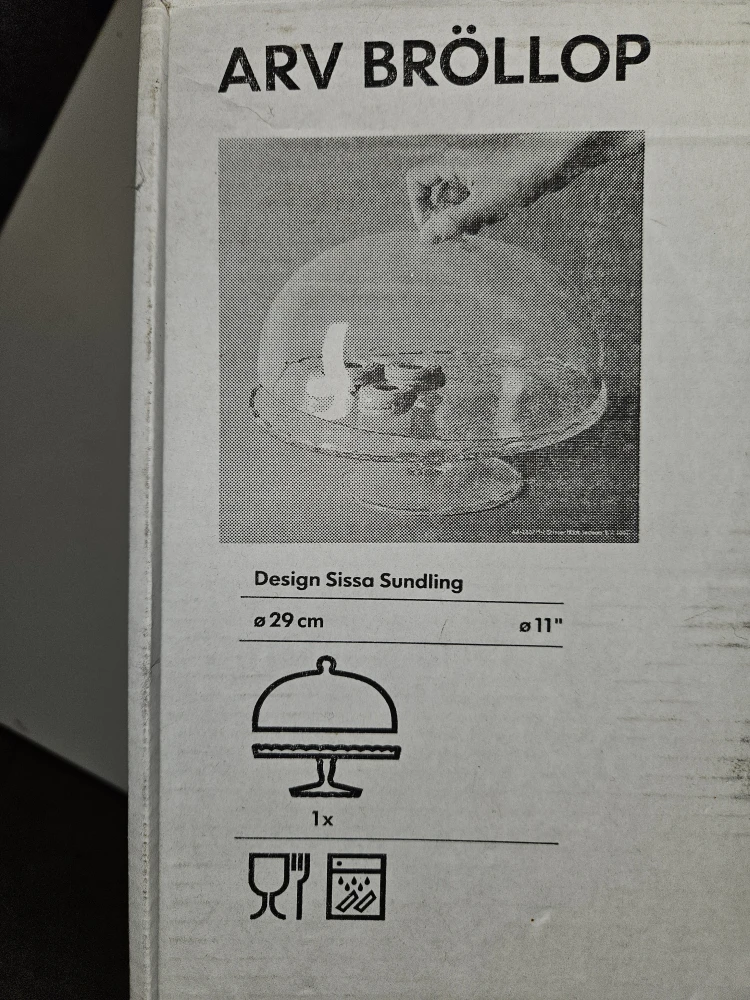 (Moving Sale)IKEA Cake Stand with Lid - photo 5